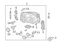 Фара LAND ROVER LR023559