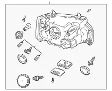 Фара LAND ROVER LR015283