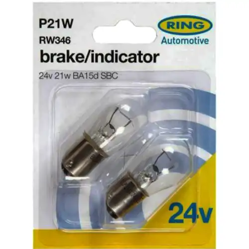 Автолампа BA15d RING RW346 24