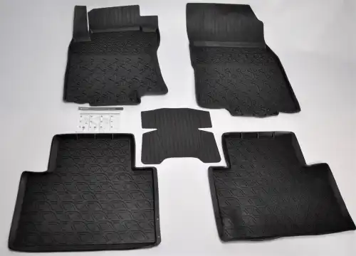 Коврики в салон COMFORT 41.07.505.L Renault Koleos 2017-н.в. 5 шт., черный