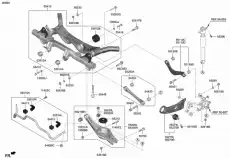 Bush - rear arm 55230F2AA0 HYUNDAI