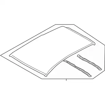 PANEL COMPLETE-ROOF 53600FJ0009P SUBARU