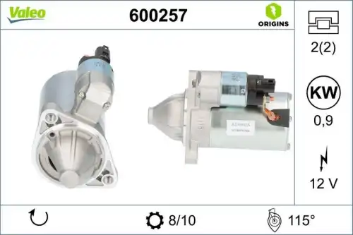 Стартер VALEO 600257