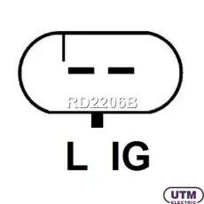 Регулятор генератора RD2206B UTM