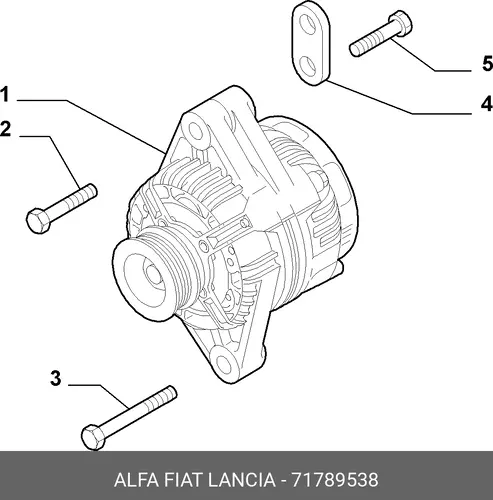 Генератор LANCIA 71789538