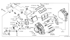 Радиатор отопителя INFINITI 27140EH100