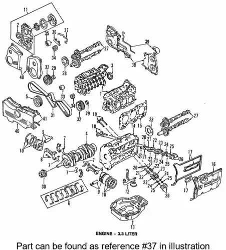 SEALING-TENSIONER 13091AA030 SUBARU