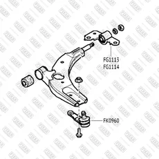 Шаровая опора FIXAR FK0960