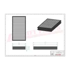 Салонный фильтр HIFI SC80012
