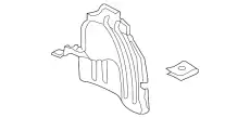Подкрылок HONDA 74591-TK6-A00
