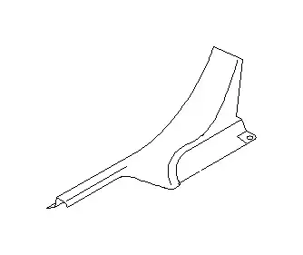 COVER-SIDE SILL,REAR UPPER RIGHT 94061SA001ND SUBARU