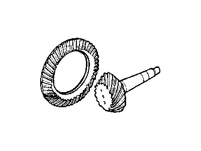 GEAR KIT RING AND PINION 5010 322AE DODGE