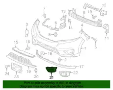 Фара противотуманная HONDA 71103-T5R-A00