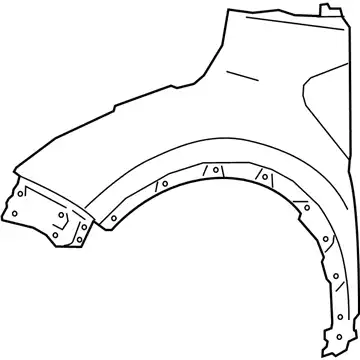 Крыло TOYOTA / LEXUS 53802-10700