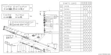 Рулевая тяга SUBARU 34140-AA001
