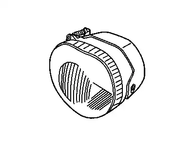 Фара противотуманная JEEP 05083895AC