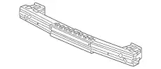 Усилитель бампера HONDA 71530-T7W-A00ZZ