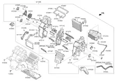Радиатор отопителя KIA 97138D9100