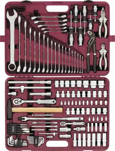 набор инструмента универсальный! 1/4'', 1/2''DR 127пр.\ UTS0127 THORVIK
