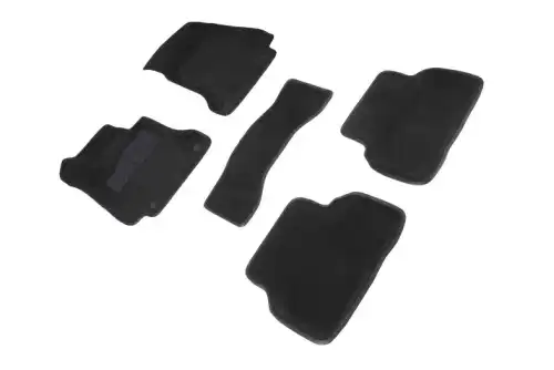 Коврики в салон SEINTEX 90914 Mercedes-Benz C-Class 2014-2021 5 шт., черный