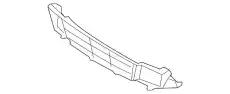 Решетка бампера SAAB 12756075