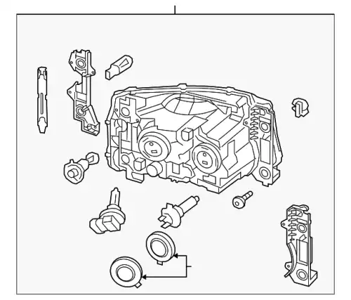 Фара LAND ROVER LR013979