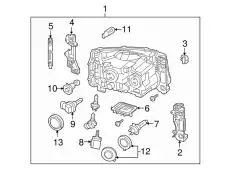 Фара LAND ROVER LR023548