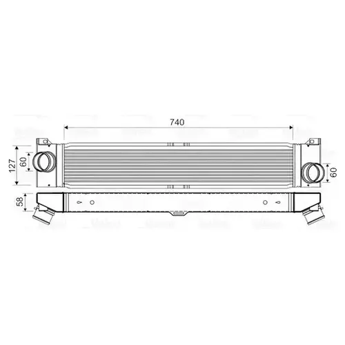 Интеркулер VALEO 818569