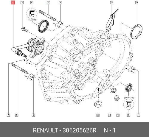 RENAULT 306205626R