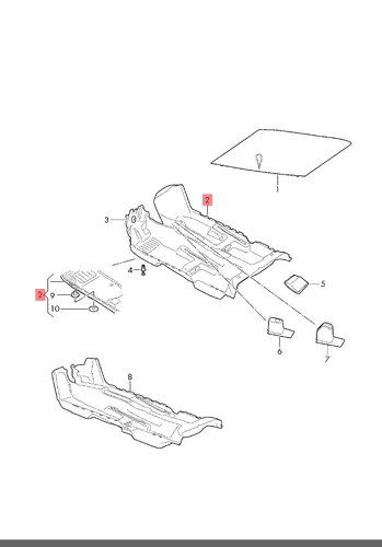 Коврики в салон VAG 562863367A 62U