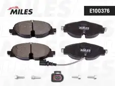 Тормозные колодки дисковые передняя ось MILES E100376