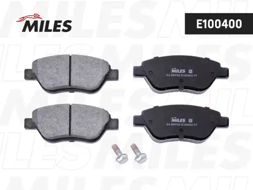 Тормозные колодки дисковые передняя ось MILES E100400