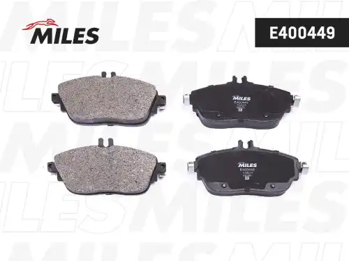 Тормозные колодки дисковые передняя ось MILES E400449