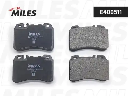 Тормозные колодки дисковые передняя ось MILES E400511