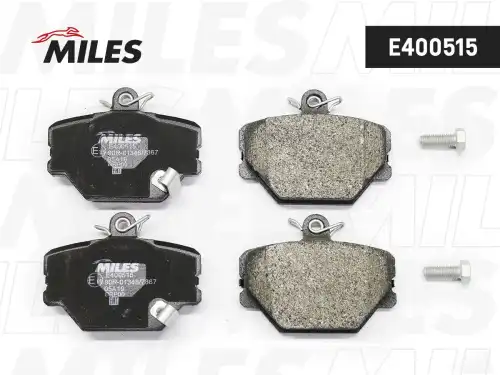Тормозные колодки дисковые передняя ось MILES E400515