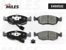 Тормозные колодки дисковые передняя ось MILES E400532