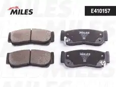 Тормозные колодки дисковые задняя ось MILES E410157