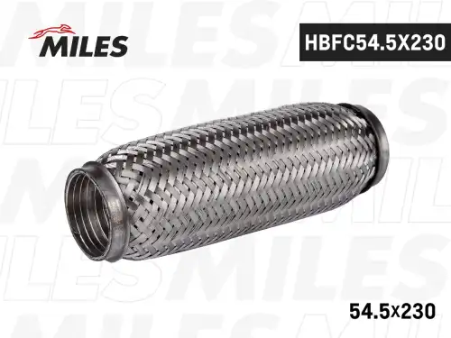 Гофра глушителя MILES HBFC545X230 L= d=