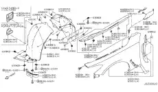 Крыло INFINITI F31005CAAA