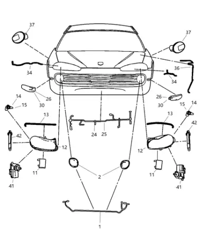 VENT HEADLAMP 480 5147 DODGE