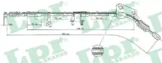 Трос ручного тормоза C0375B LPR