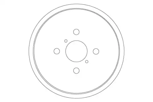 Тормозной барабан TRW DB4551