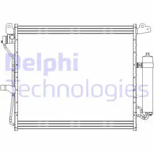 Радиатор кондиционера (конденсатор) DELPHI CF20228
