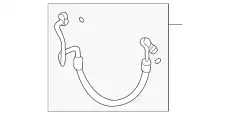 HOSE, DISCHARGE 80315-SDC-A01 HONDA