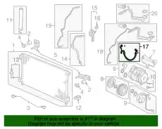 HOSE, DISCHARGE 80315-SDC-A01 HONDA