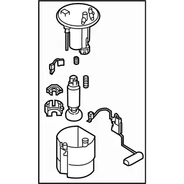PUMP ASSEMBLY-FUEL 42021SG060 SUBARU