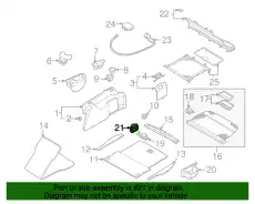 Розетка steppengras (зеленый) 4B0925071A 7PF VAG