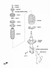 Изолятор-стойка 54611H6000 HYUNDAI