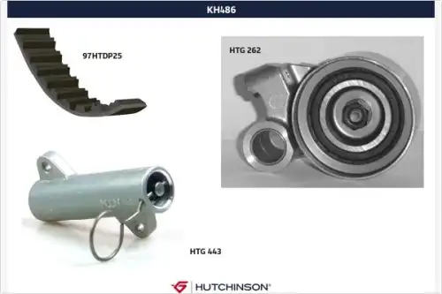Комплект ремня ГРМ KH 486 HUTCHINSON