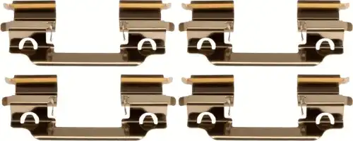Тормозные колодки дисковые TRW PFK807